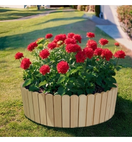 Rollborder - elastyczny płot ogrodzeniowy o wymiarach 100 x 30 cm