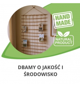 Drabinka wiklinowa wysokość 150 cm - podpora do roślin pnących