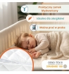 be4home materac owalny AREO dla niemowląt  - do kołyski, wózka i gondoli
