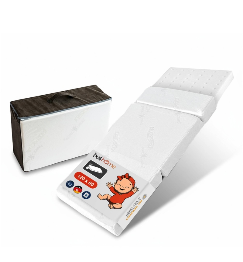 be4home materac turystyczny, składany, dziecięcy TRAVEL
