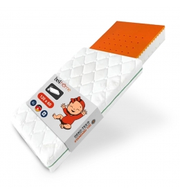 Materac dziecięcy be4home Visco II - materac do łóżeczka, dwustronny, Aloe Vera, Oeko-TEX