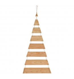 Wisząca Choinka z Drewna...