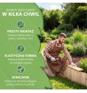 Rollborder - elastyczny płot ogrodzeniowy o wymiarach 200 x 30 cm