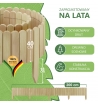 Rollborder - elastyczny płot ogrodzeniowy o wymiarach 200 x 40 cm