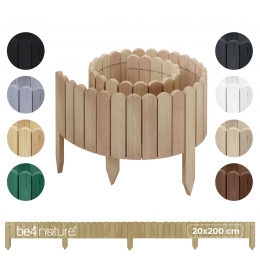 Drewniane obrzeże ogrodowe...